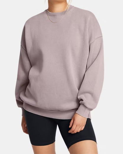 Womens Oversized Tetra Grey Shirt