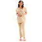 Women Two Piece Pajama Set Skin