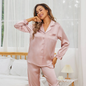 Two Piece Silk Women Pajama Set